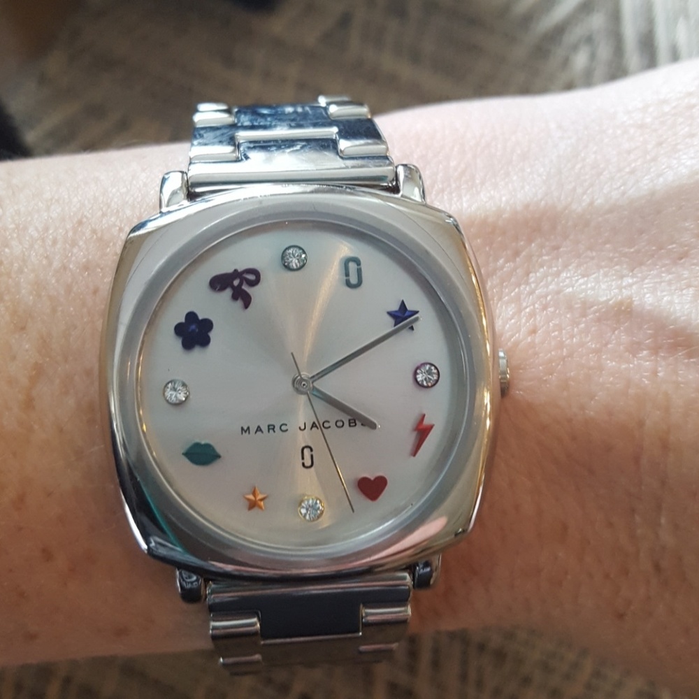 NWT Marc Jacobs Silver Mandy Watch - Picture 3 of 8